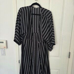Lydelle L striped dress/coverup